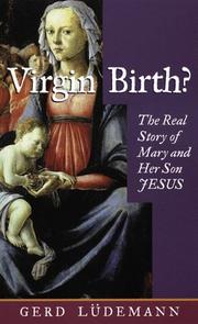 Cover of: Virgin birth? by Gerd Lüdemann