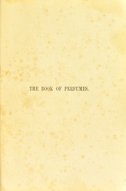 Cover of: The book of perfumes