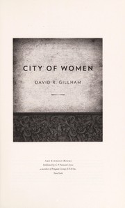 Cover of City of women by David R. Gillham
