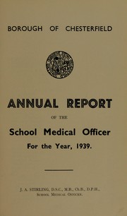Cover of: [Report 1939]