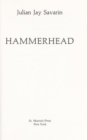 Cover of: Hammerhead