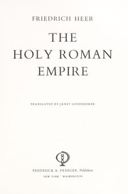 Cover of: The Holy Roman Empire.