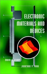 Cover of: Electronic materials and devices