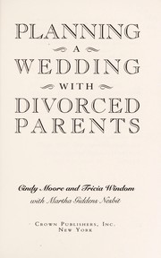 Cover of: Planning a wedding with divorced parents