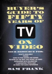 Cover of: Buyer's guide to fifty years of TV on video