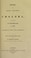 Cover of: History and medical treatment of cholera, as it appeared in Sunderland in 1831: illustrated by numerous cases and dissections