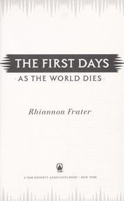 Cover of: The first days