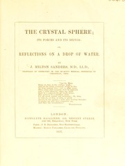 The crystal sphere by J. Milton Sanders