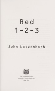Cover of: Red 1-2-3 by John Katzenbach