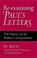 Cover of: Re-examining Paul's Letters