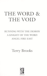 Cover of: The Word & the Void: Running with the Demon; a Knight of the Word; Angel Fire East