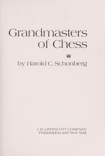 books on chess grandmasters biography