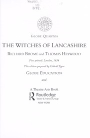 Cover of: The witches of Lancashire by Richard Brome