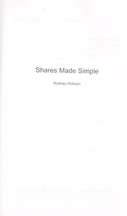 Cover of: Shares made simple by Rodney Hobson