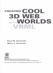 Cover of: Creating cool 3D Web worlds with VRML by Paul M. Summitt