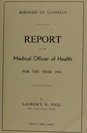 Cover of: [Report 1941]