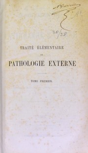 Cover of: Trait©♭ ©♭l©♭mentaire de pathologie externe