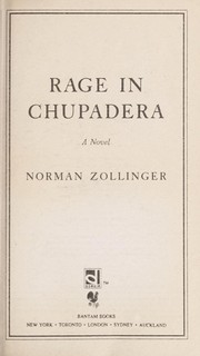 Cover of: Rage in Chupadera: a novel