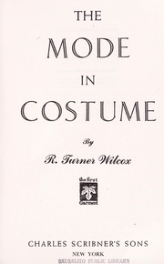 Cover of: The mode in costume