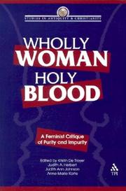 Cover of: Wholly Woman, Holy Blood by 