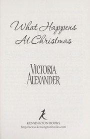 Cover of: What happens at Christmas