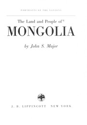 Cover of: The land and people of Mongolia