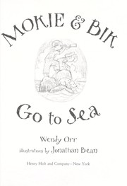 Cover of: Mokie and Bik go to sea by Orr, Wendy