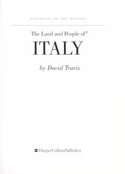 The land and people of Italy