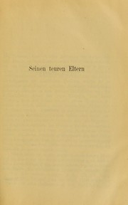 Cover of: ©ber das Vorkommen von Tetanus im Zusammenhang mit antiseptisch behandelten Wunden by Georg Schemmel