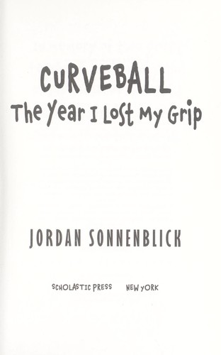 curveball the year i lost my grip