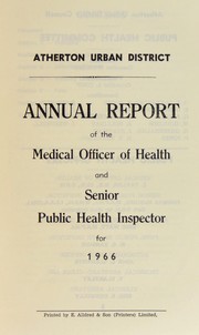 Cover of: [Report 1966]