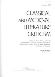 Classical and medieval literature criticism