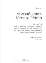 Cover of: Nineteenth-century literature criticism