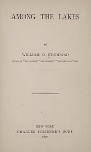 Cover of: Among the lakes by William Osborn Stoddard