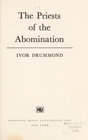 Cover of: The priests of the abomination.