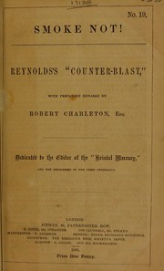Cover of: Reynolds's "counterblast"