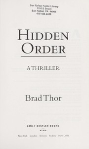 Cover of: Hidden order: a thriller