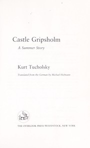 Cover of: Castle Gripsholm : a summer story