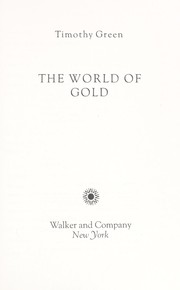 Cover of: The world of gold.