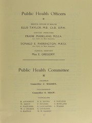 Cover of: [Report 1948]