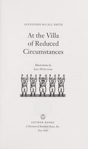 Cover of: At the villa of reduced circumstances