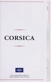 Cover of: Corsica