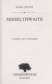 Cover of: Misselthwaite: The Sequel to the Secret Garden (Ulverscroft Large Print Series)