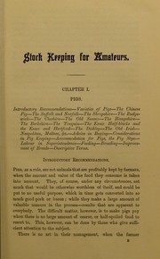 Cover of: Stock keeping for amateurs by William H. Ablett, William H. Ablett