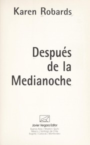 Cover of: Despues de La Medianoche
