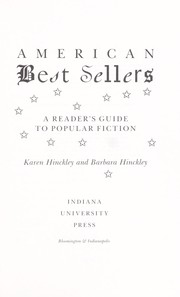 Cover of: American best sellers : a reader's guide to popular fiction