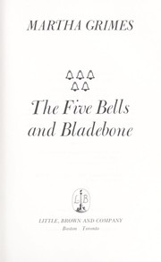 Cover of: The five bells and bladebone by Martha Grimes