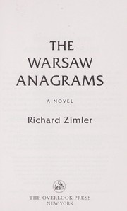 Cover of: The Warsaw anagrams: a novel