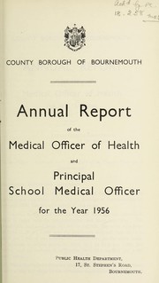 Cover of: [Report 1956]