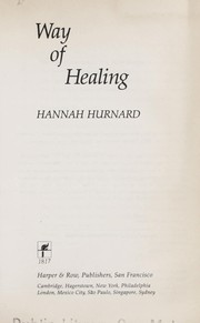 Cover of: Way of healing